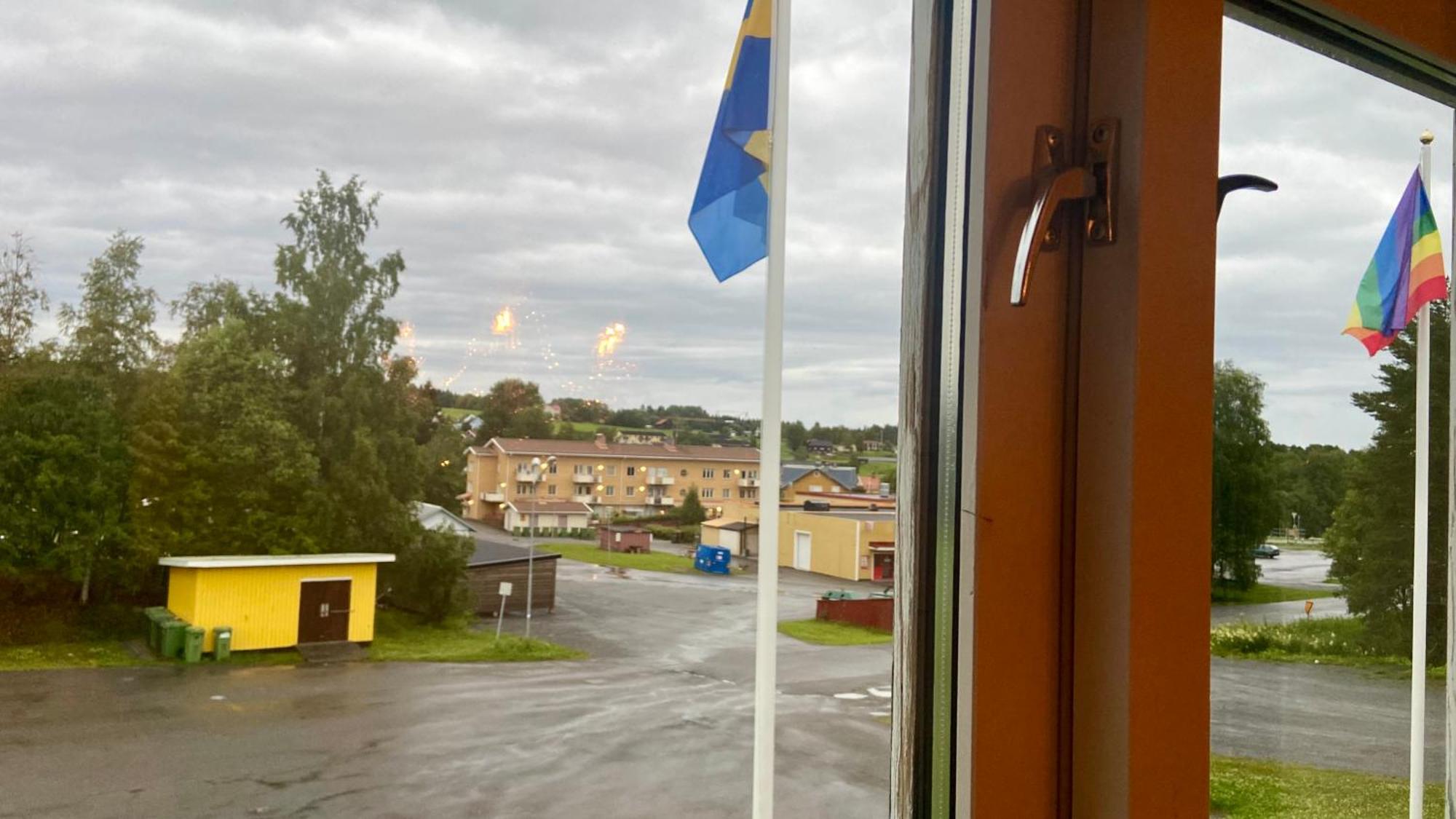 Naeskottshallen Nalden Esterno foto