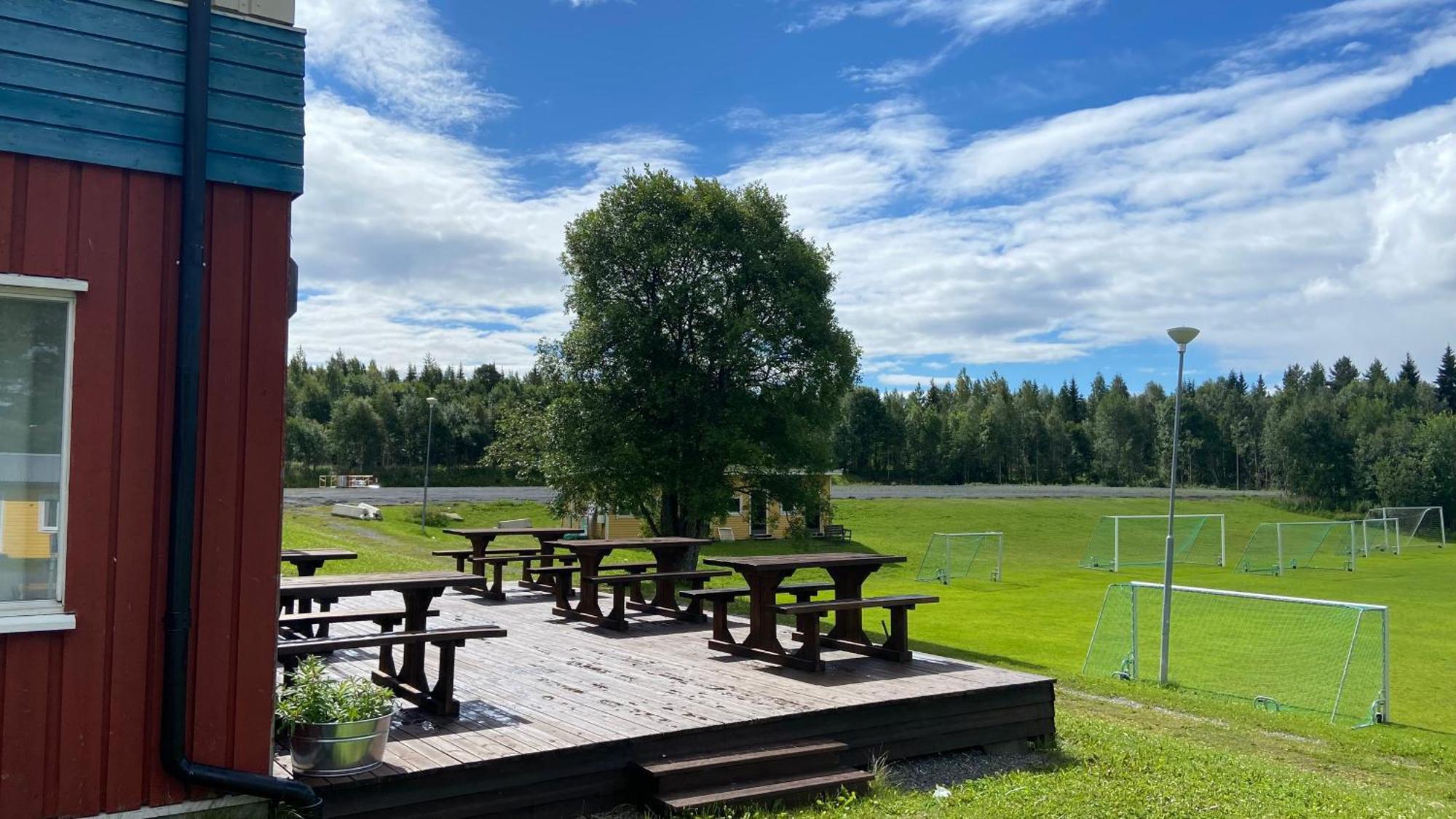 Naeskottshallen Nalden Esterno foto